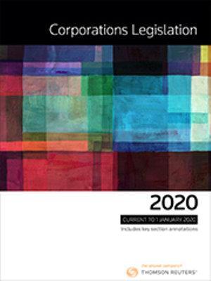 Corporations Legislation 2020 | Zookal Textbooks | Zookal Textbooks