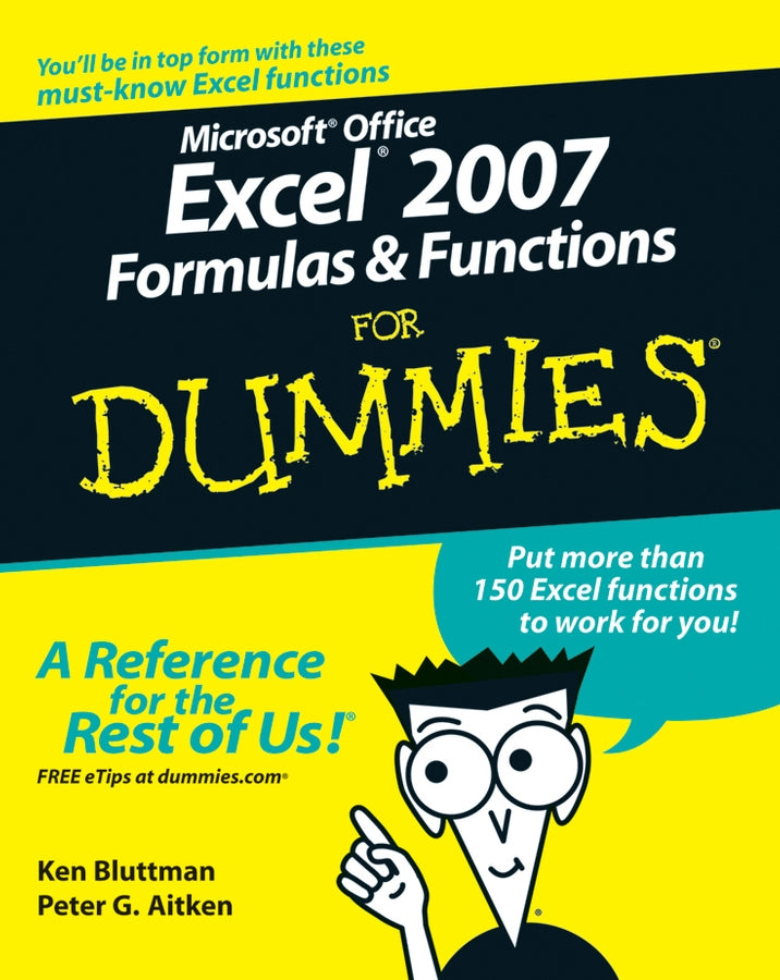 Microsoft Office Excel 2007 Formulas and Functions For Dummies | Zookal Textbooks | Zookal Textbooks