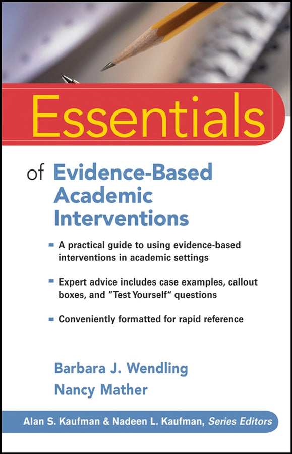 Essentials of Evidence-Based Academic Interventions | Zookal Textbooks | Zookal Textbooks