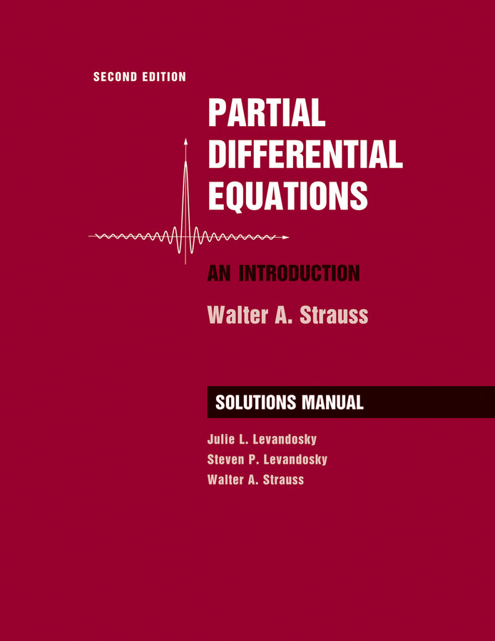 Student Solutions Manual to accompany Partial Differential Equations: An Introduction, 2e | Zookal Textbooks | Zookal Textbooks