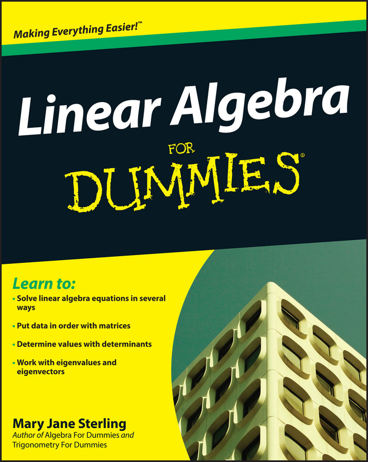 Linear Algebra For Dummies | Zookal Textbooks | Zookal Textbooks