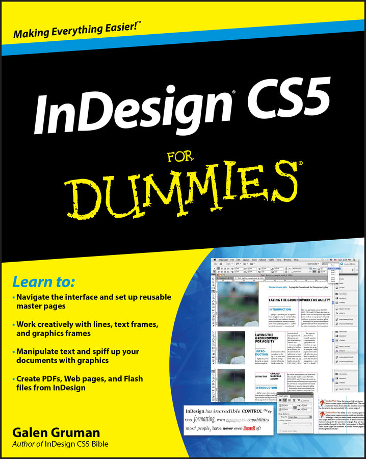 InDesign CS5 For Dummies | Zookal Textbooks | Zookal Textbooks