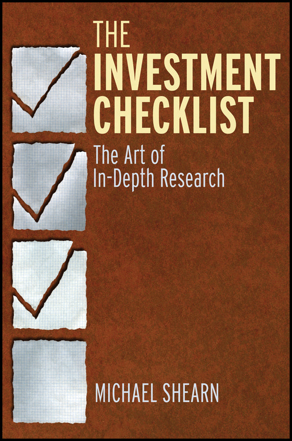 The Investment Checklist | Zookal Textbooks | Zookal Textbooks