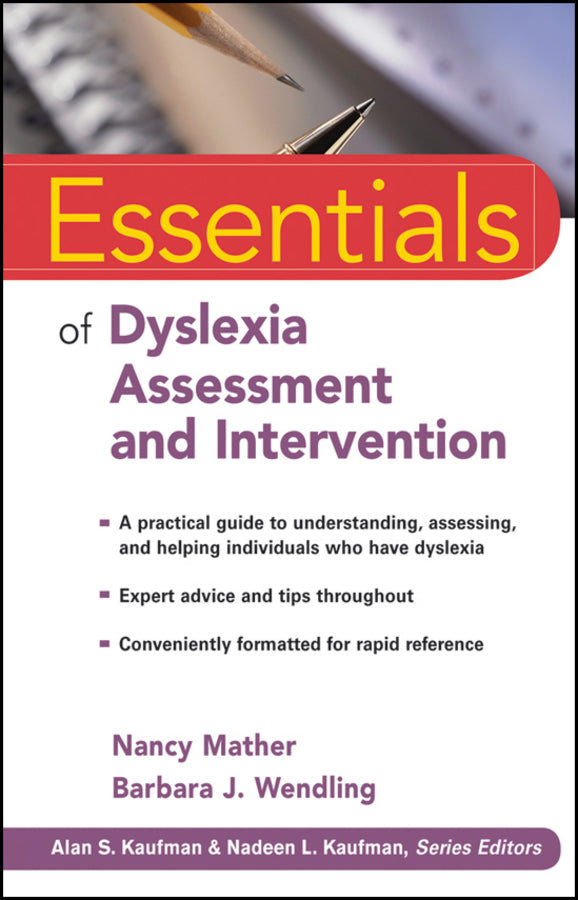 Essentials of Dyslexia Assessment and Intervention | Zookal Textbooks | Zookal Textbooks