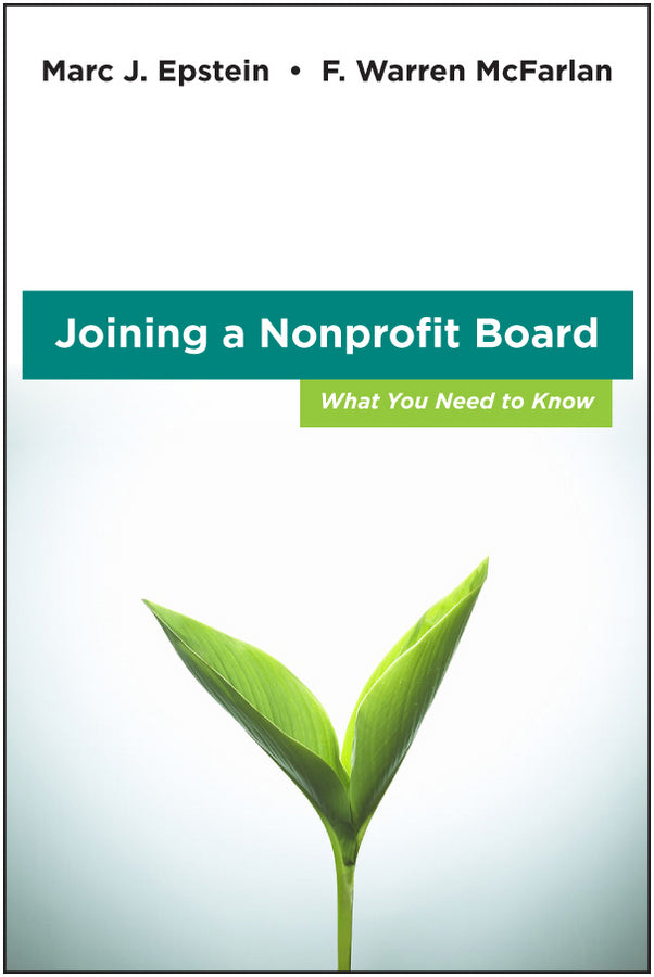 Joining a Nonprofit Board | Zookal Textbooks | Zookal Textbooks