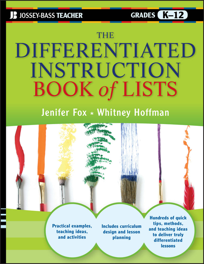 The Differentiated Instruction Book of Lists | Zookal Textbooks | Zookal Textbooks