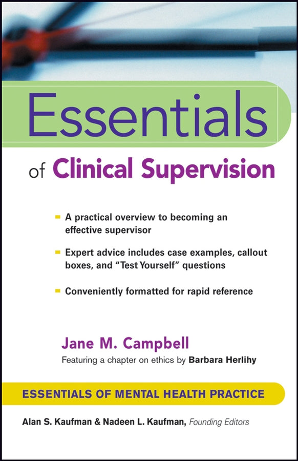 Essentials of Clinical Supervision | Zookal Textbooks | Zookal Textbooks