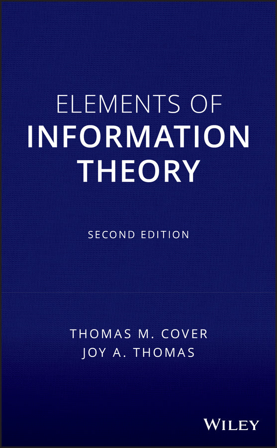 Elements of Information Theory | Zookal Textbooks | Zookal Textbooks