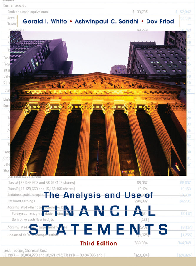 The Analysis and Use of Financial Statements | Zookal Textbooks | Zookal Textbooks