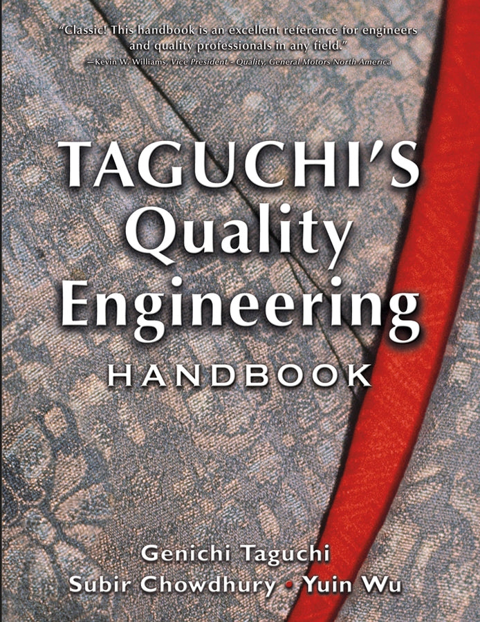 Taguchi's Quality Engineering Handbook | Zookal Textbooks | Zookal Textbooks