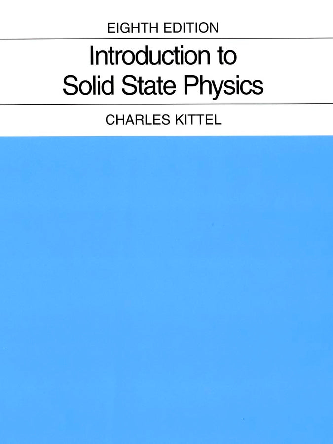 Introduction to Solid State Physics | Zookal Textbooks | Zookal Textbooks