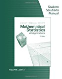  Student Solutions Manual for Wackerly/Mendenhall/Scheaffer's  Mathematical Statistics with Applications, 7th | Zookal Textbooks | Zookal Textbooks