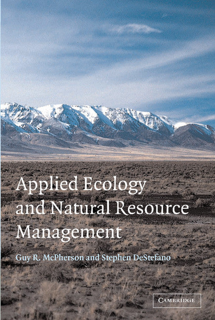 Applied Ecology and Natural Resource Management | Zookal Textbooks | Zookal Textbooks