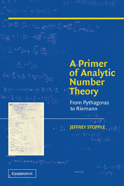 A Primer of Analytic Number Theory | Zookal Textbooks | Zookal Textbooks