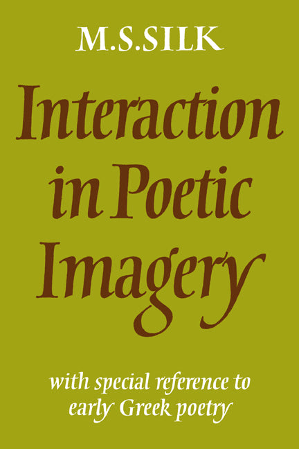 Interaction in Poetic Imagery | Zookal Textbooks | Zookal Textbooks