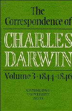 The Correspondence of Charles Darwin: Volume 3, 1844–1846 | Zookal Textbooks | Zookal Textbooks