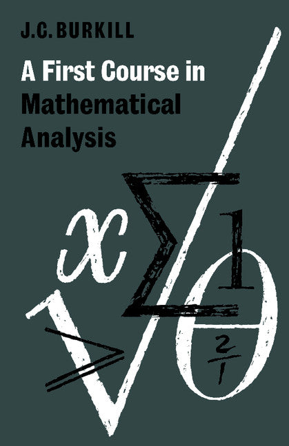 A First Course in Mathematical Analysis | Zookal Textbooks | Zookal Textbooks