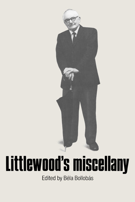 Littlewood's Miscellany | Zookal Textbooks | Zookal Textbooks