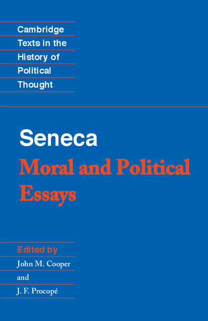 Seneca: Moral and Political Essays | Zookal Textbooks | Zookal Textbooks