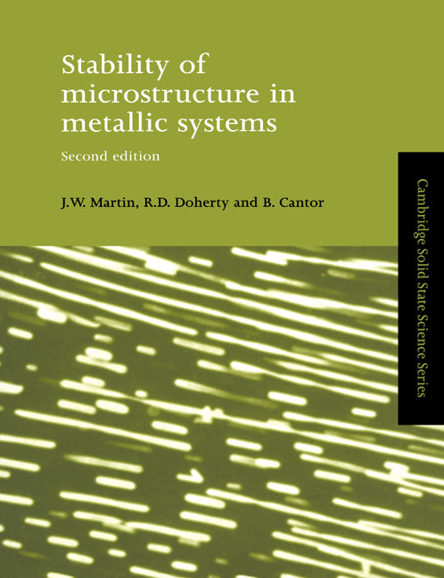 Stability of Microstructure in Metallic Systems | Zookal Textbooks | Zookal Textbooks
