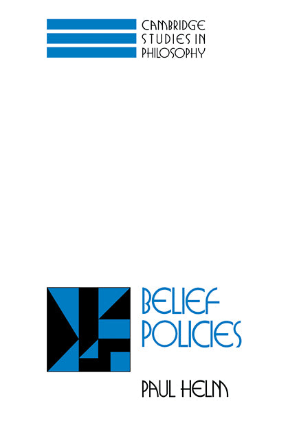 Belief Policies | Zookal Textbooks | Zookal Textbooks