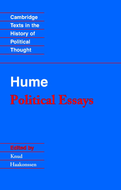 Hume: Political Essays | Zookal Textbooks | Zookal Textbooks