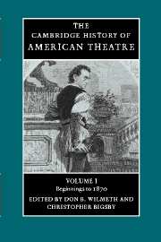 The Cambridge History of American Theatre | Zookal Textbooks | Zookal Textbooks