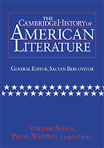 The Cambridge History of American Literature: Volume 7, Prose Writing, 1940–1990 | Zookal Textbooks | Zookal Textbooks
