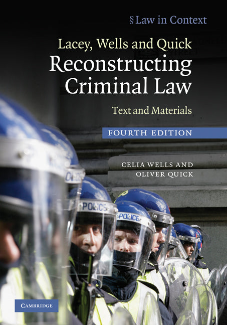Lacey, Wells and Quick Reconstructing Criminal Law | Zookal Textbooks | Zookal Textbooks
