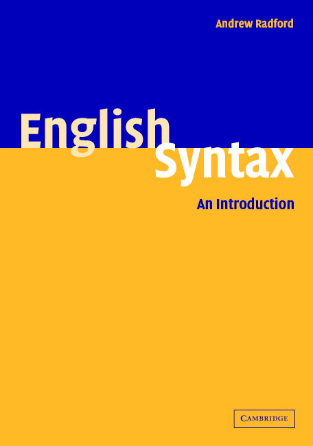 English Syntax | Zookal Textbooks | Zookal Textbooks