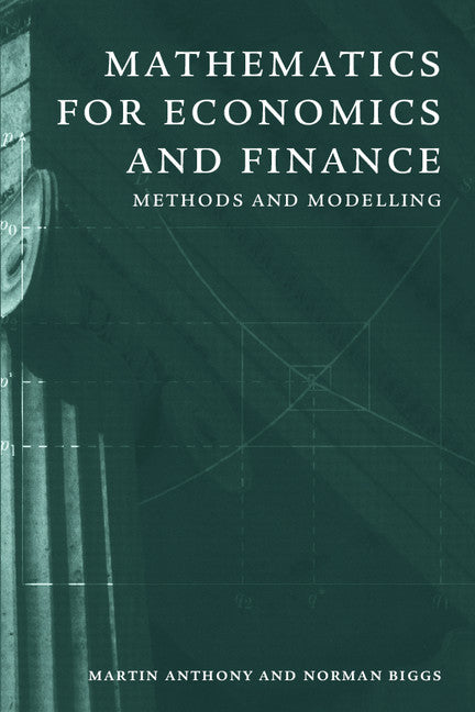 Mathematics for Economics and Finance | Zookal Textbooks | Zookal Textbooks