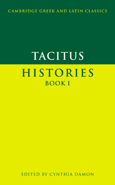 Tacitus: Histories Book I | Zookal Textbooks | Zookal Textbooks