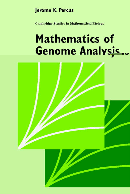 Mathematics of Genome Analysis | Zookal Textbooks | Zookal Textbooks