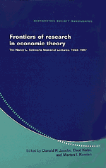 Frontiers of Research in Economic Theory | Zookal Textbooks | Zookal Textbooks