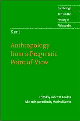 Kant: Anthropology from a Pragmatic Point of View | Zookal Textbooks | Zookal Textbooks