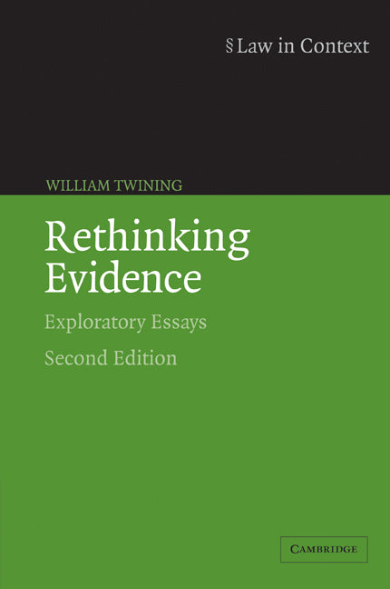 Rethinking Evidence | Zookal Textbooks | Zookal Textbooks