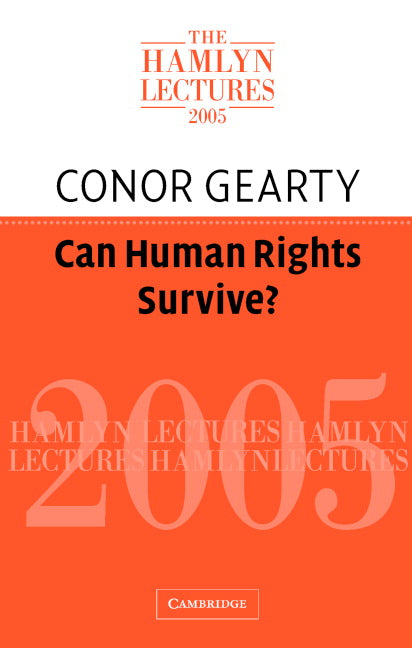 Can Human Rights Survive? | Zookal Textbooks | Zookal Textbooks