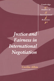 Justice and Fairness in International Negotiation | Zookal Textbooks | Zookal Textbooks