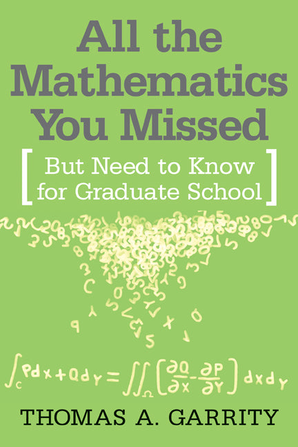 All the Mathematics You Missed | Zookal Textbooks | Zookal Textbooks