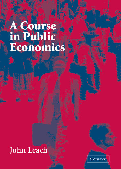 A Course in Public Economics | Zookal Textbooks | Zookal Textbooks