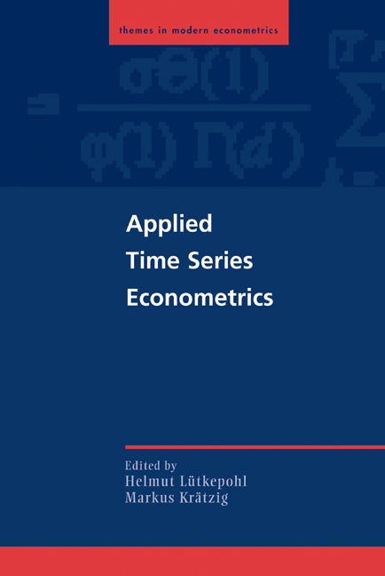 Applied Time Series Econometrics | Zookal Textbooks | Zookal Textbooks