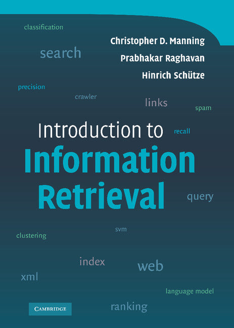 Introduction to Information Retrieval   | Zookal Textbooks | Zookal Textbooks