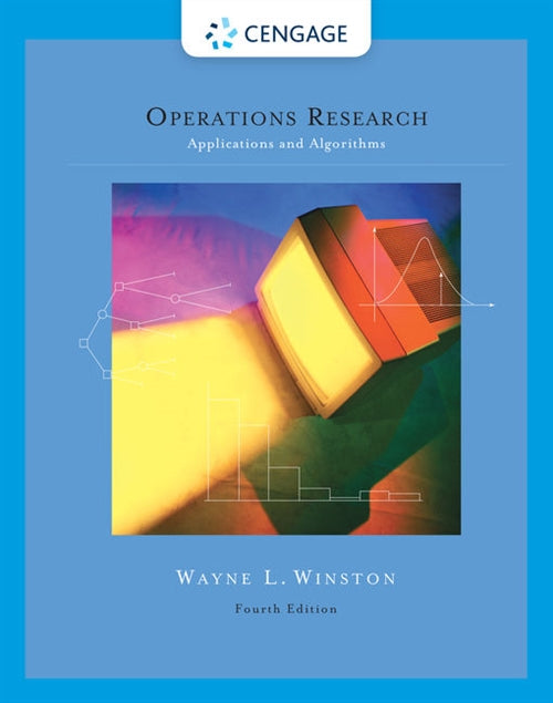 Operations Research : Applications and Algorithms (with CD-ROM and  InfoTracÂ®) | Zookal Textbooks | Zookal Textbooks