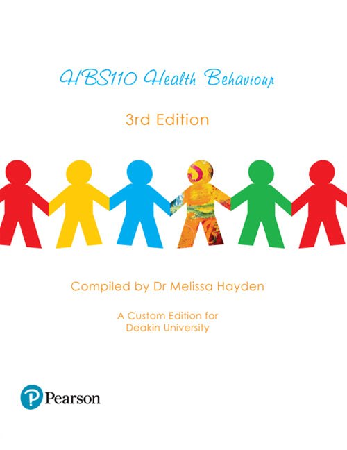 Health Behaviour HBS110 (Custom Edition) | Zookal Textbooks | Zookal Textbooks