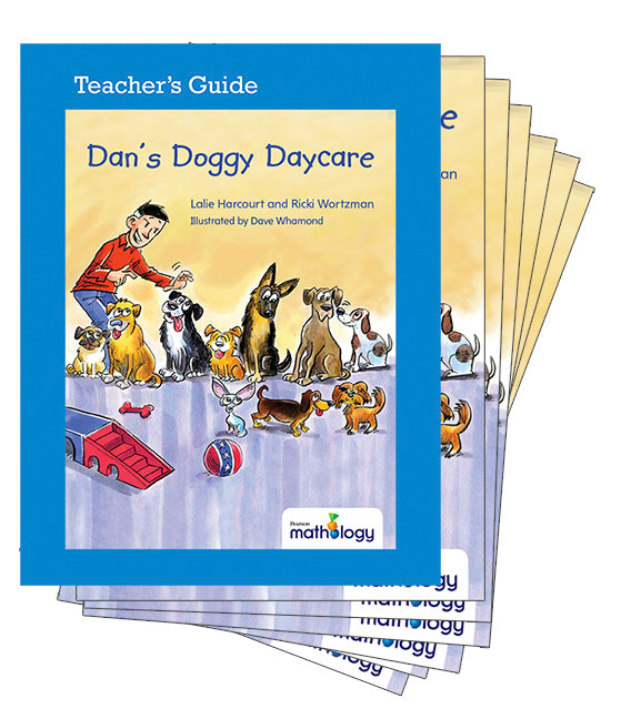 Mathology Little Books - Number: Dan's Doggy Daycare (6 Pack with Teacher's Guide) | Zookal Textbooks | Zookal Textbooks