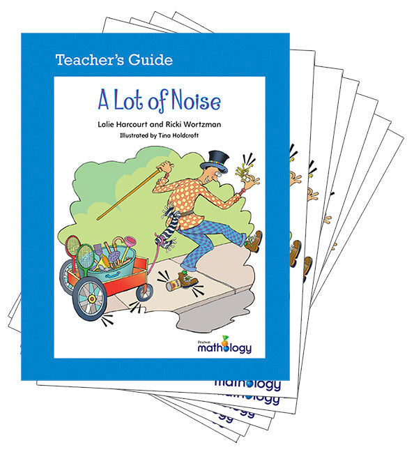 Mathology Little Books - Patterns and Algebra: A Lot of Noise (6 Pack with Teacher's Guide) | Zookal Textbooks | Zookal Textbooks