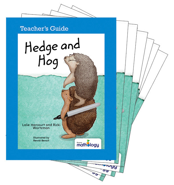Mathology Little Books - Data Management and Probability: Hedge and Hog (6 Pack with Teacher's Guide) | Zookal Textbooks | Zookal Textbooks