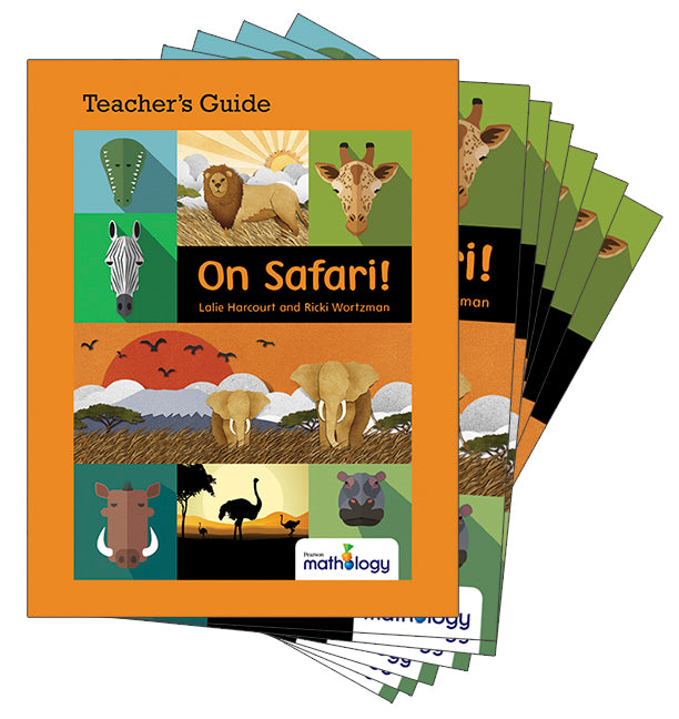 Mathology Little Books - Number: On Safari! (6 Pack with Teacher's Guide) | Zookal Textbooks | Zookal Textbooks
