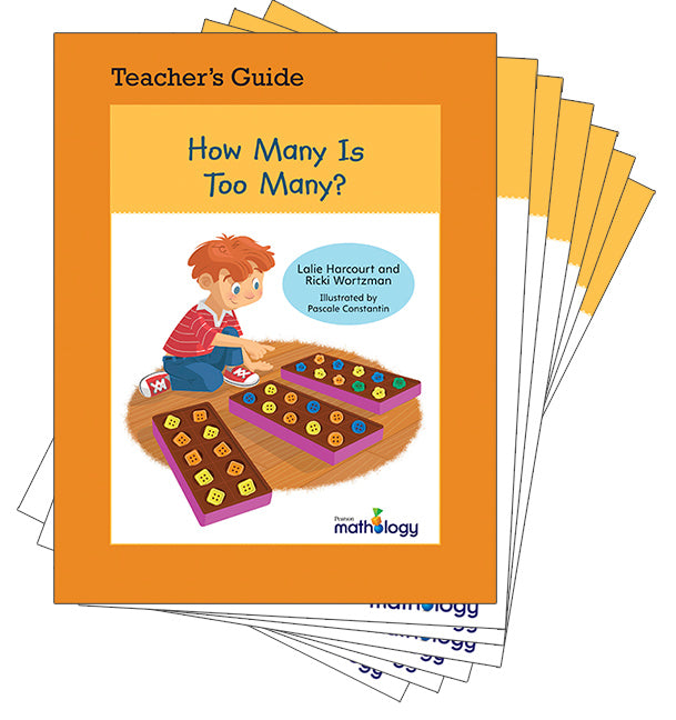Mathology Little Books - Number: How Many Is Too Many? (6 Pack with Teacher's Guide) | Zookal Textbooks | Zookal Textbooks