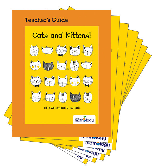 Mathology Little Books - Number: Cats and Kittens! (6 Pack with Teacher's Guide) | Zookal Textbooks | Zookal Textbooks
